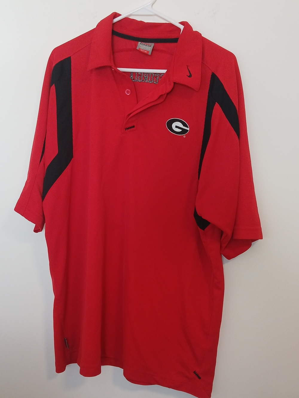 Georgia Bulldogs Red Polo Shirt